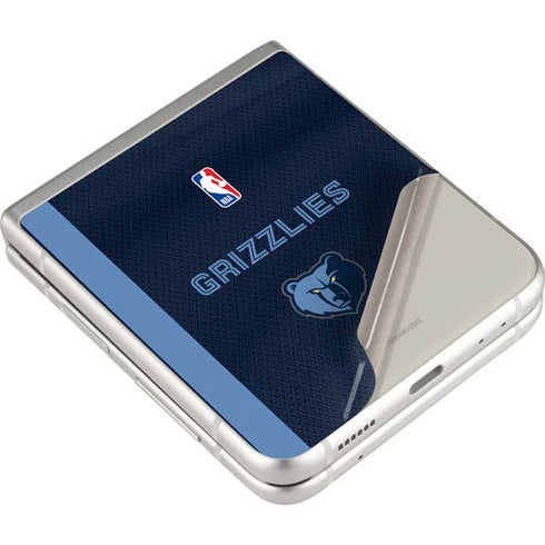 NBA Memphis Grizzlies Jersey Galaxy Z Flip3 5G Skin